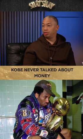 泰伦·卢:科比从不讨论金钱,他只想成为历史最佳并为之努力